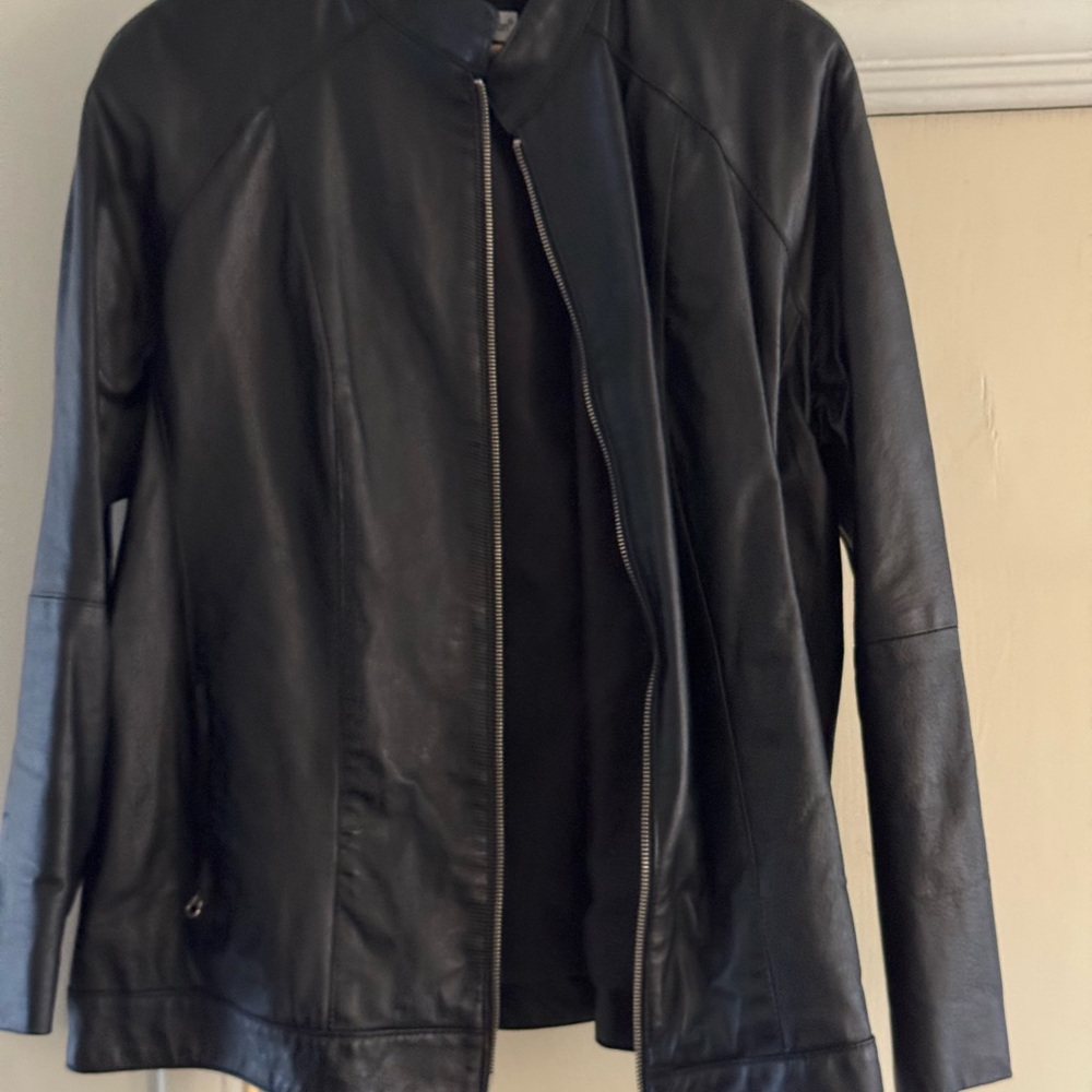 Classic Black Leather Jacket